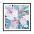 Pink Pastel Floral Wall Art #oran_black-white-border