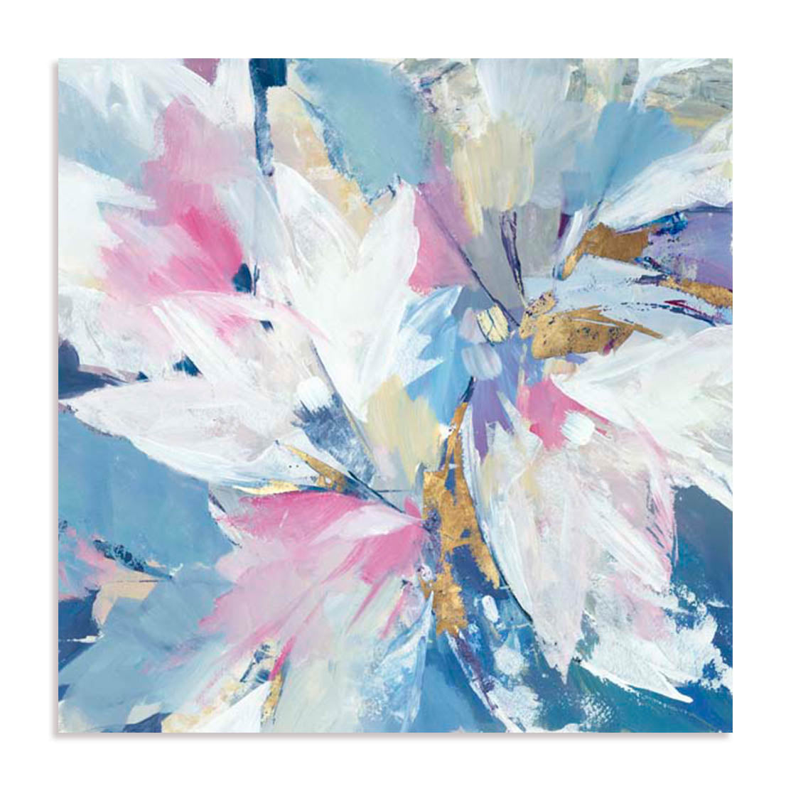 Pink Pastel Floral Wall Art