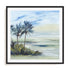 Tropical Beach Breeze Wall Art #oran_black-white-border
