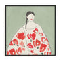 Floral Woman II Wall Art