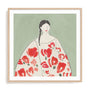 Floral Woman II Wall Art