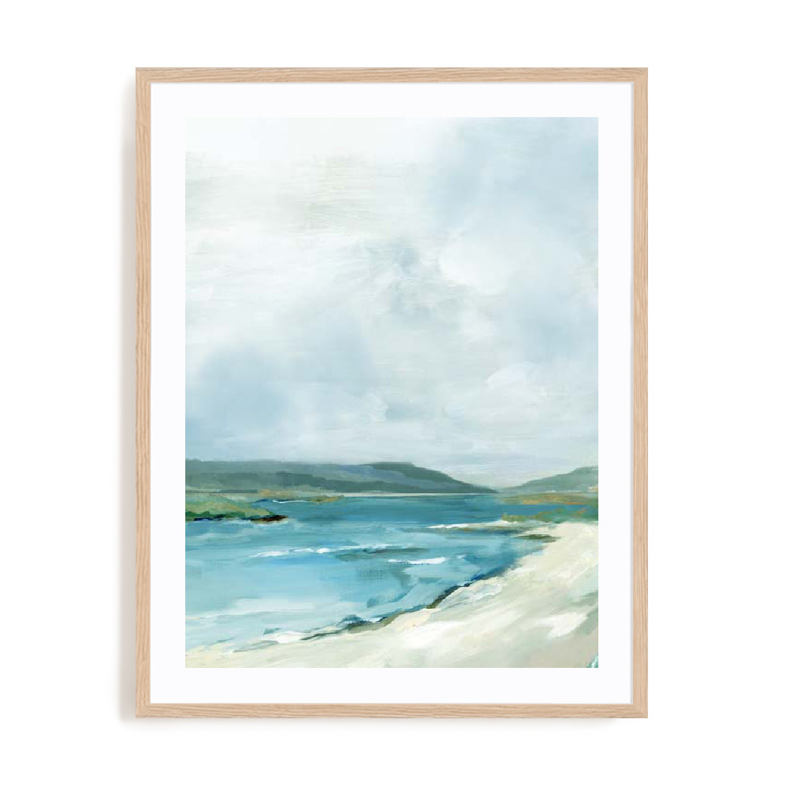 Blue Coastal Beauty Wall Art