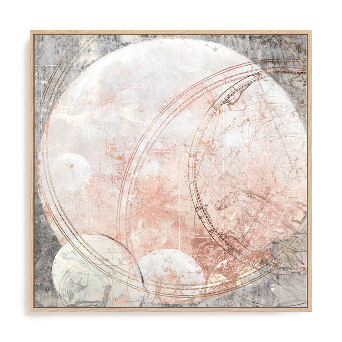 Over The Moon III Wall Art