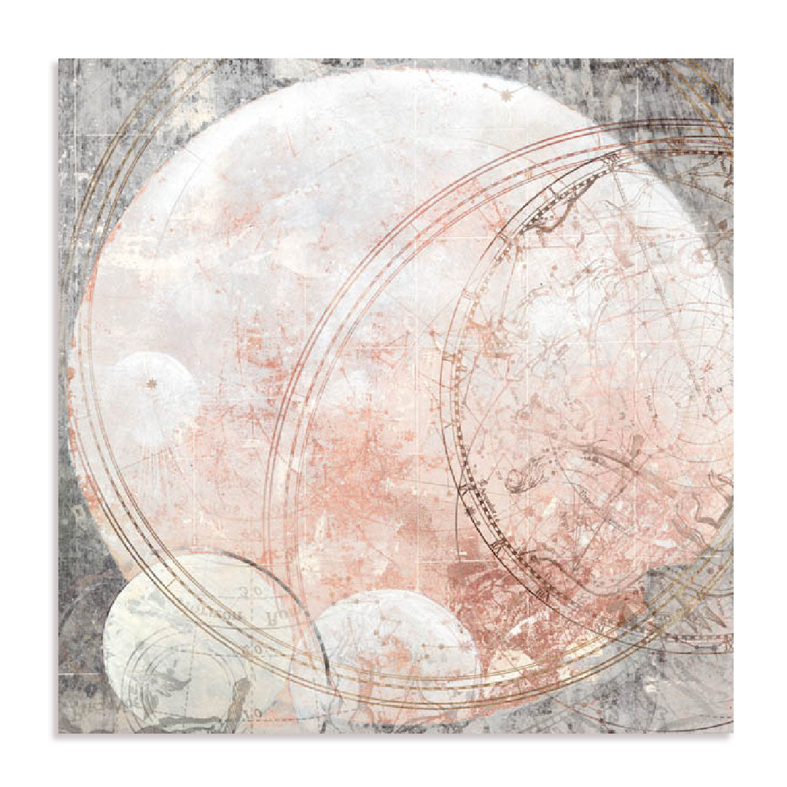 Over The Moon III Wall Art