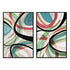 Summer Twist I And II Wall Art