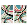 Summer Twist I And II Wall Art