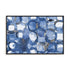 Blue Merge Circles Wall Art