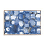 Blue Merge Circles Wall Art