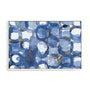 Blue Merge Circles Wall Art