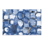 Blue Merge Circles Wall Art