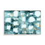 Teal Circles Wall Art