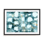 Teal Circles Wall Art