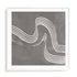 Elated Movement II Wall Art #oran_white-white-border