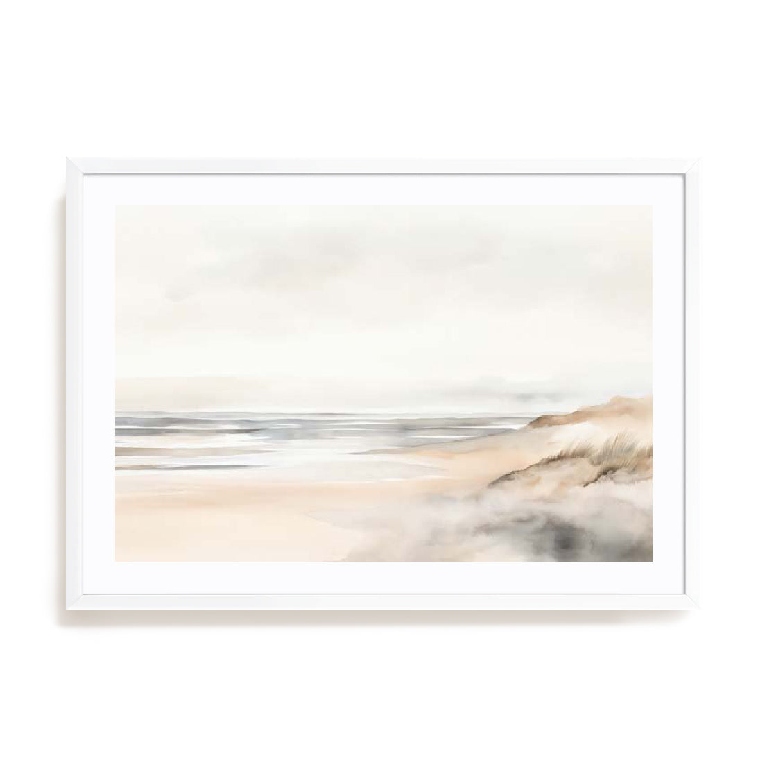 Calm Beach Whispers I Wall Art
