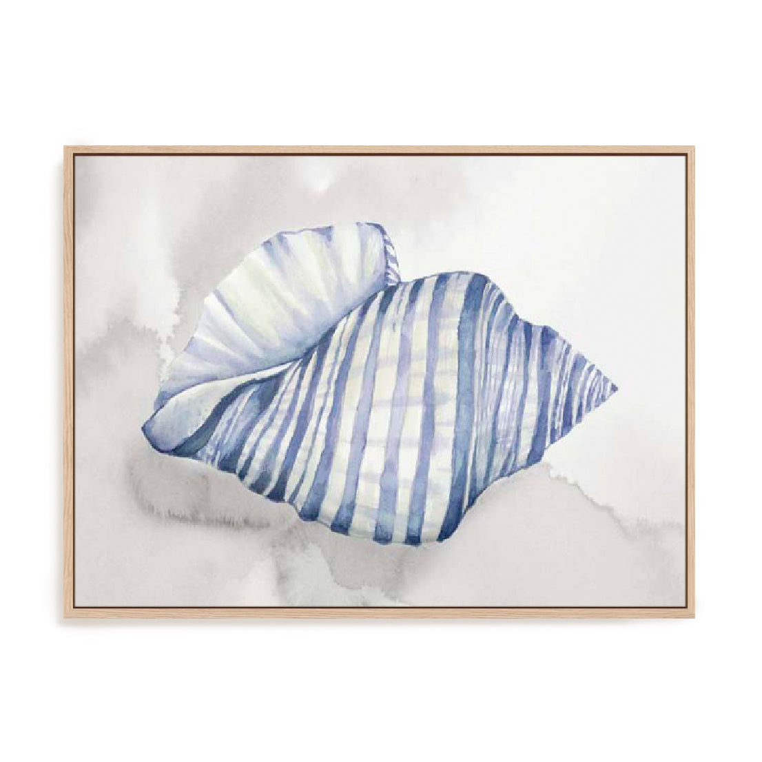Soft Blue Shell I Wall Art
