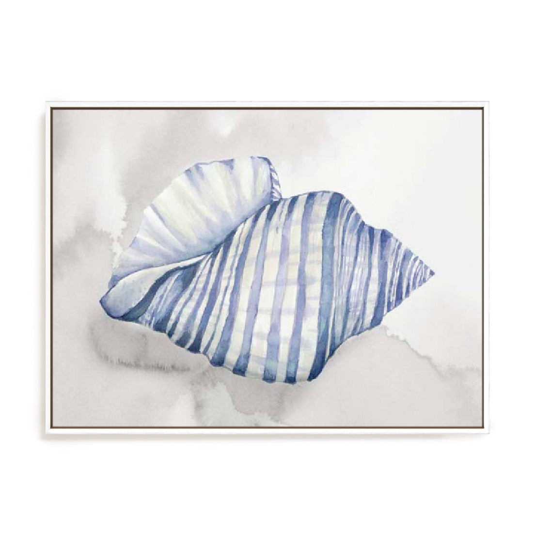 Soft Blue Shell I Wall Art