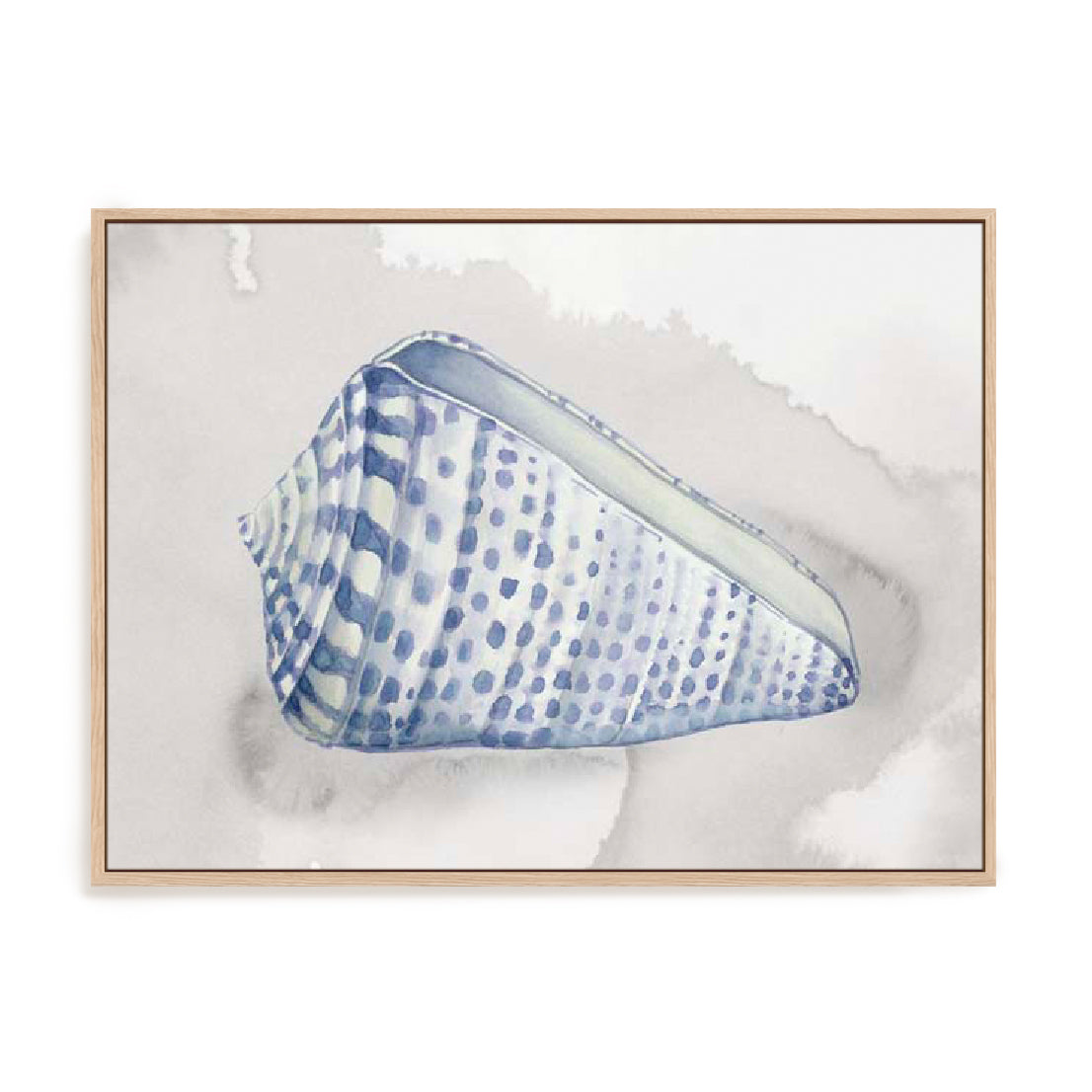 Soft Blue Shell II Wall Art