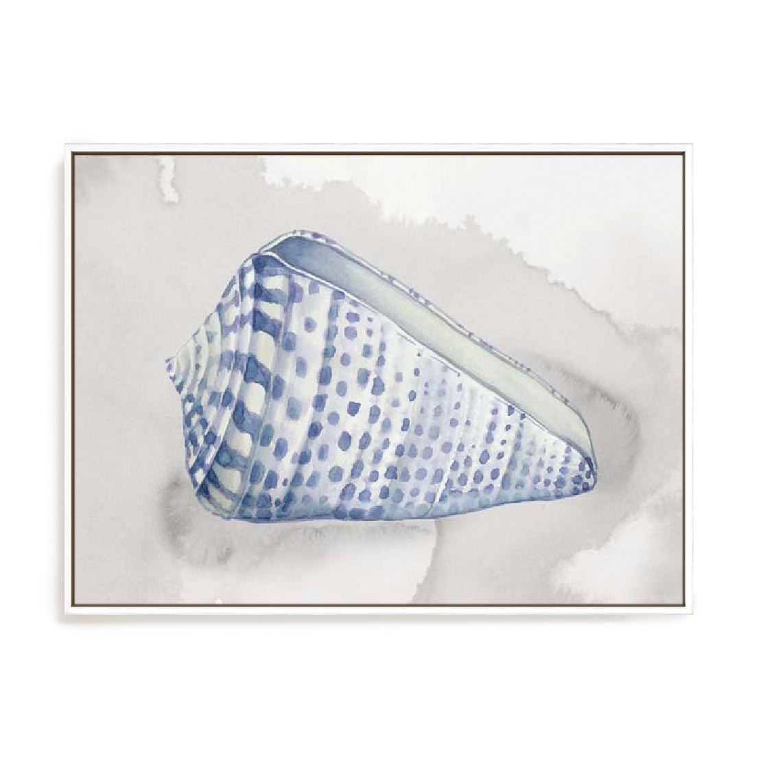Soft Blue Shell II Wall Art