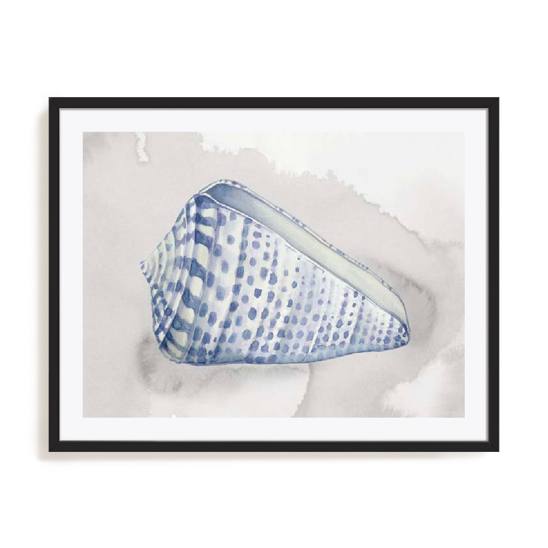 Soft Blue Shell II Wall Art