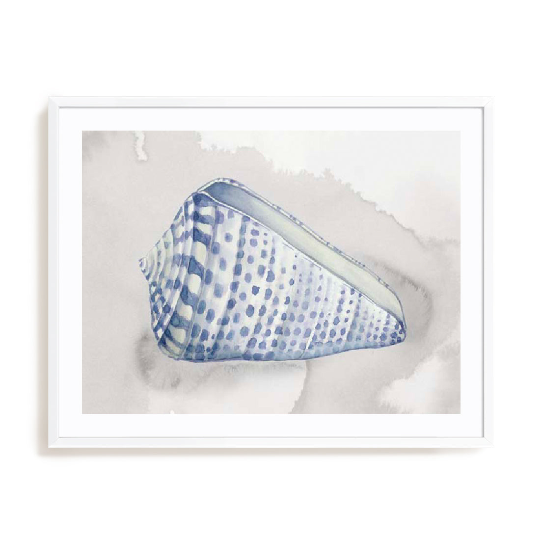 Soft Blue Shell II Wall Art