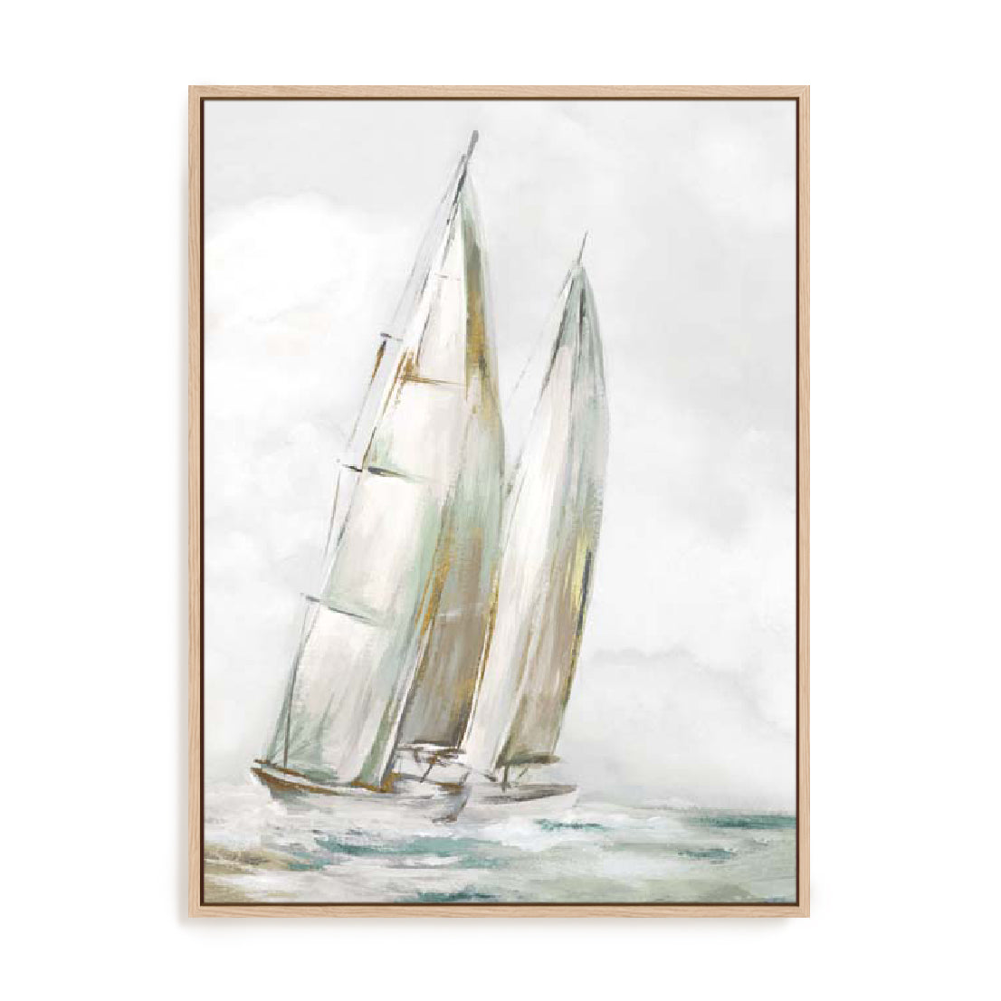 Winning The Race II Wall Art