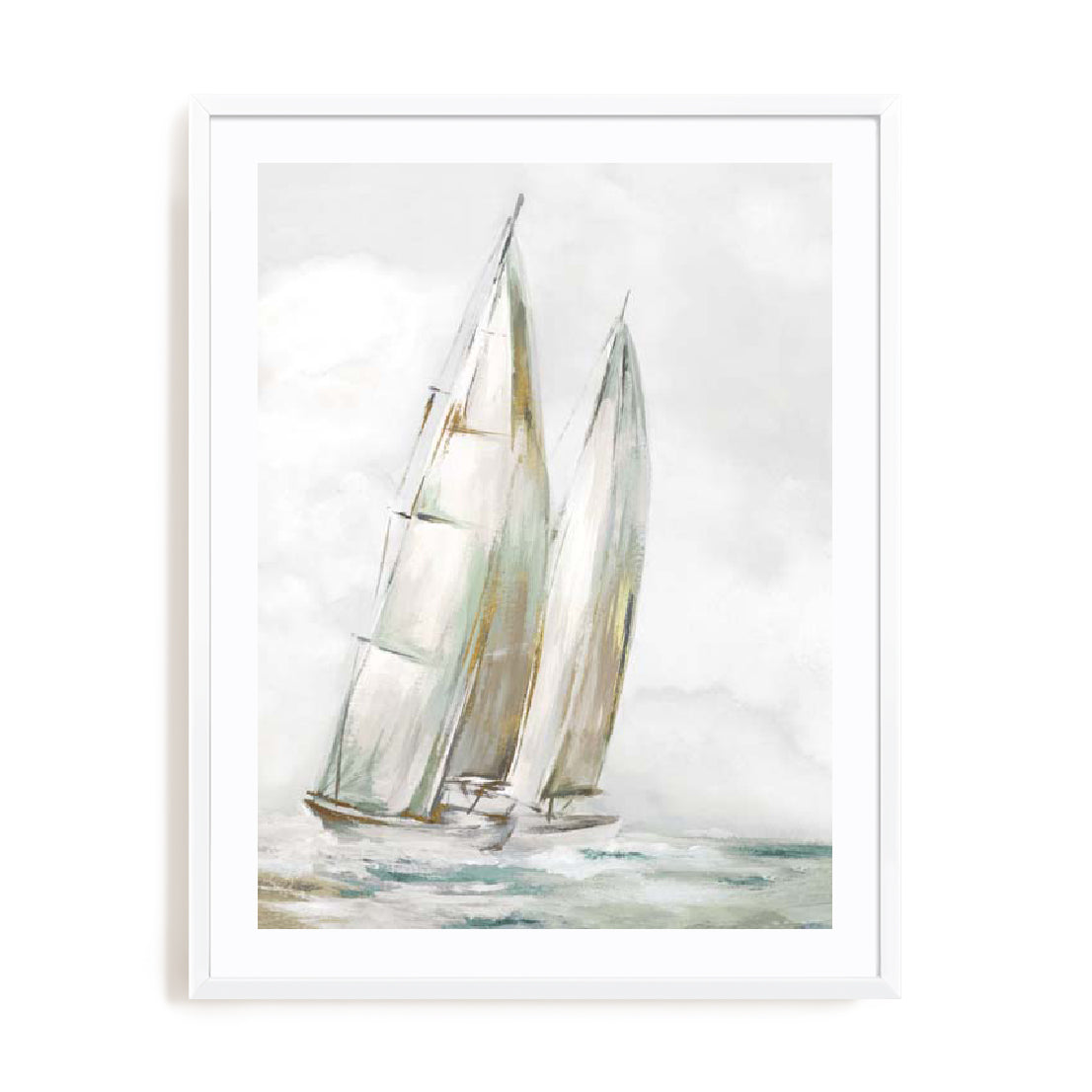 Winning The Race II Wall Art