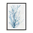 Oceanic Blue Seaweed Wall Art