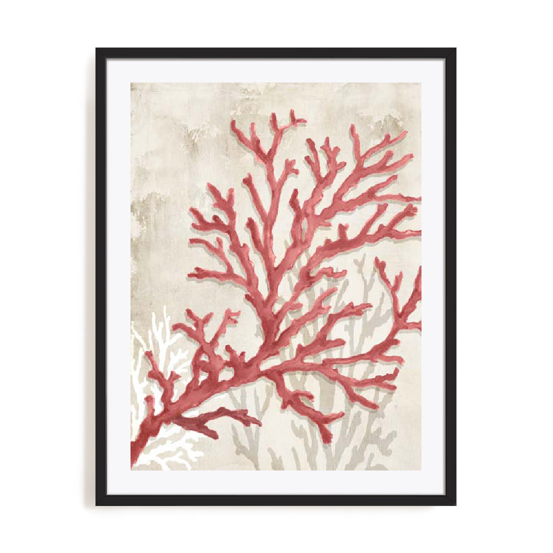 Red Coral Reef I Wall Art