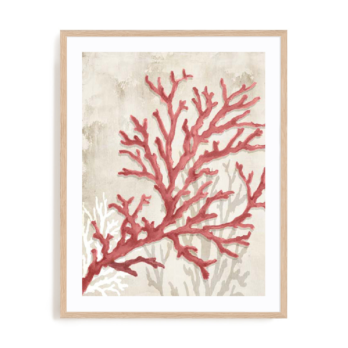 Red Coral Reef I Wall Art