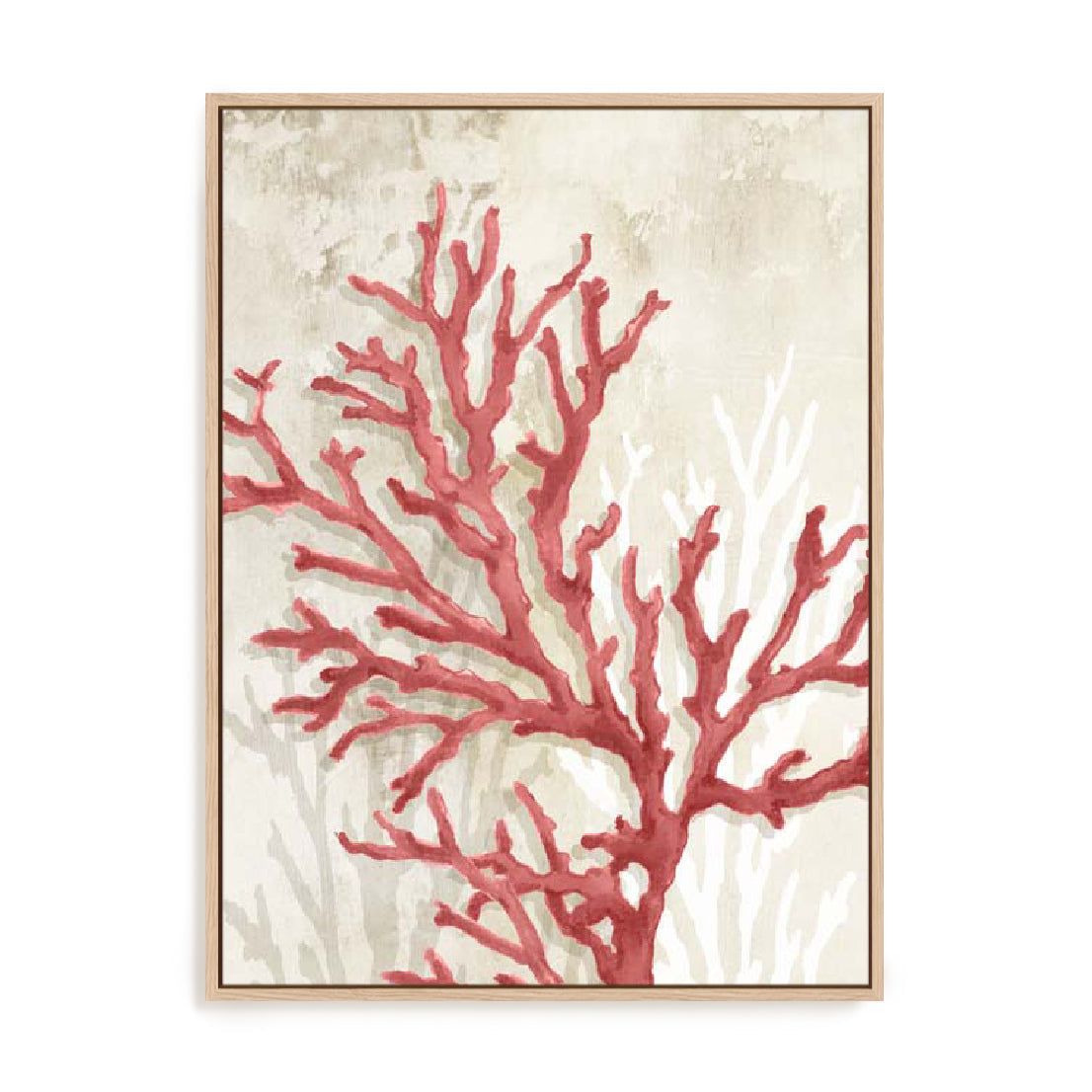 Red Coral Reef II Wall Art