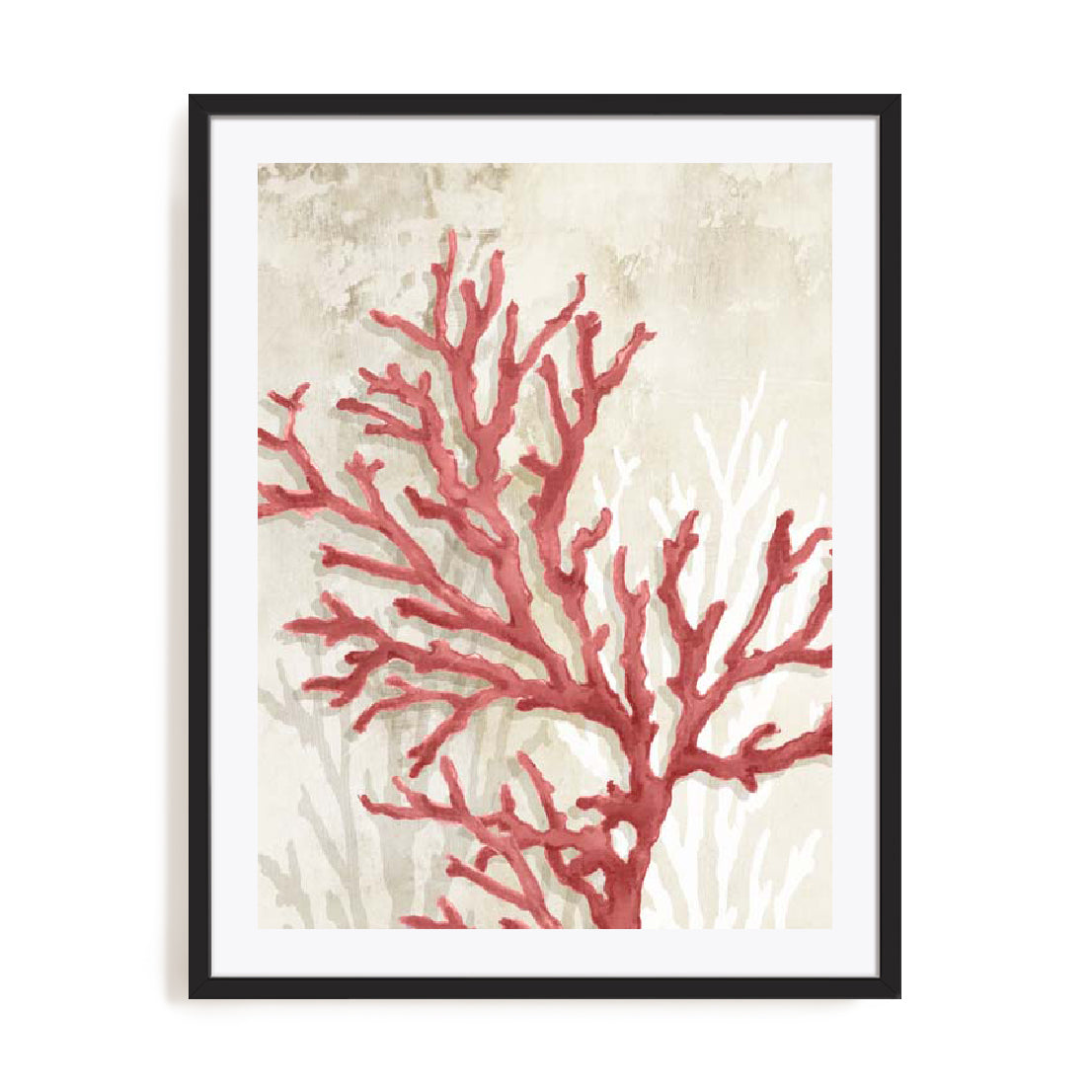Red Coral Reef II Wall Art