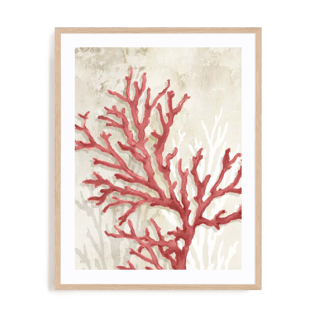 Red Coral Reef II Wall Art