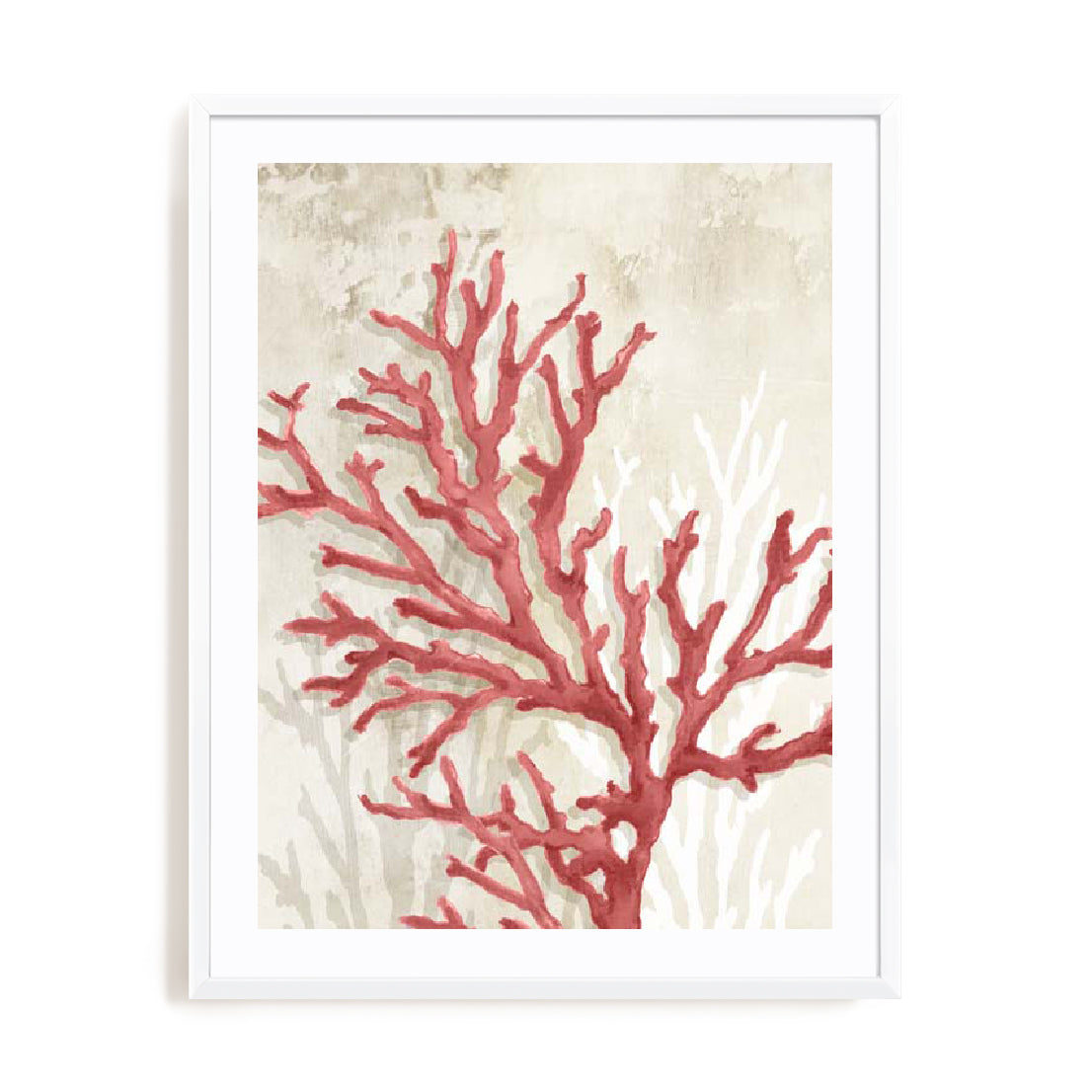 Red Coral Reef II Wall Art