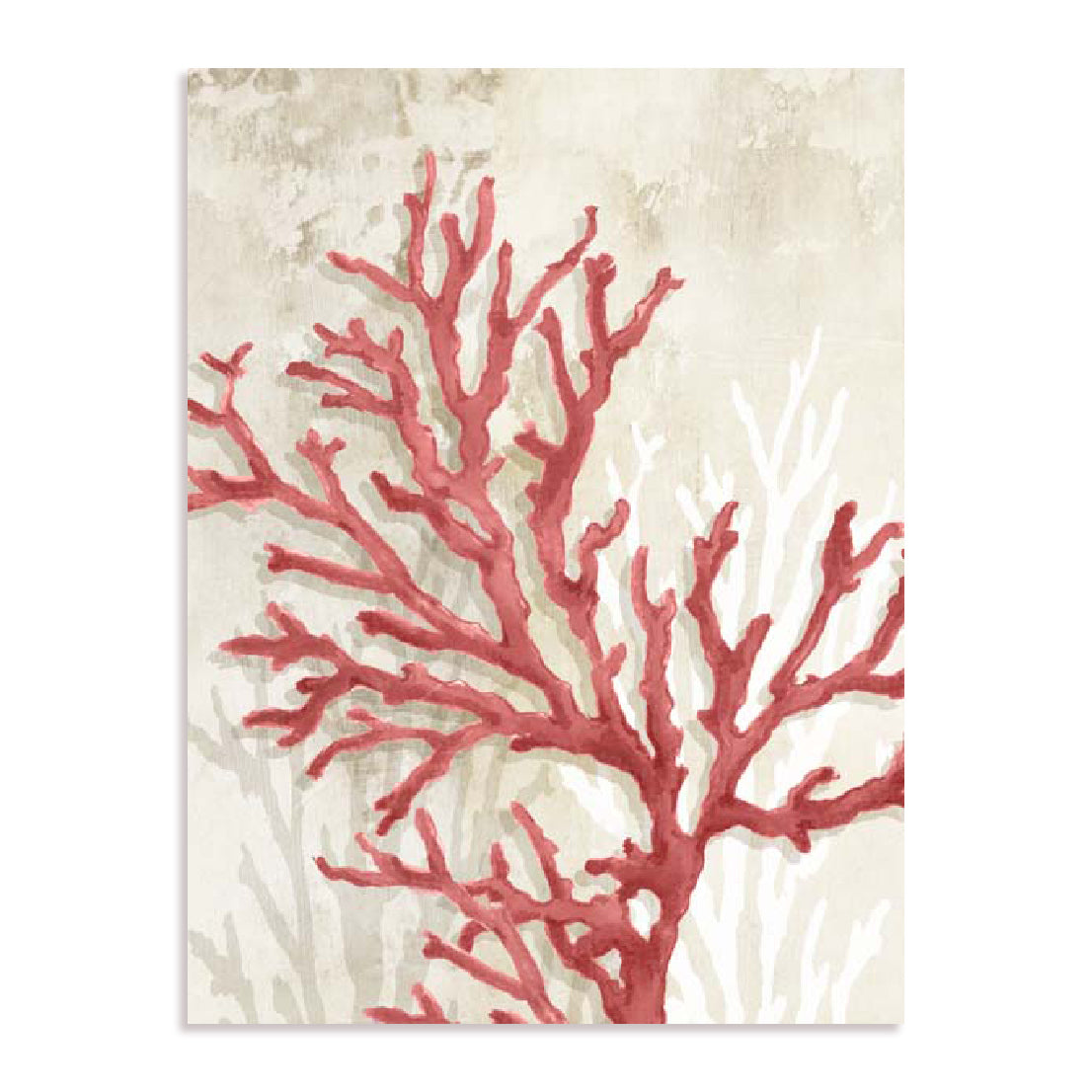 Red Coral Reef II Wall Art