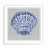 Fun Shell I Wall Art #oran_white-white-border