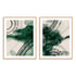 Emerald Dust I And II Wall Art