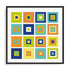 Rutaceae III Wall Art #oran_black-white-border