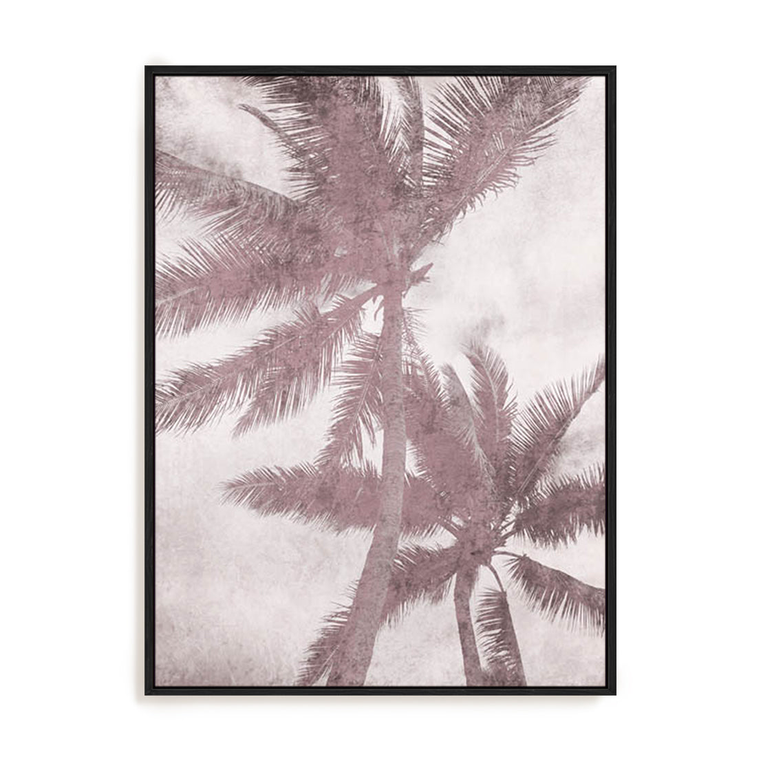 Beachscape Pink Palms I Wall Art