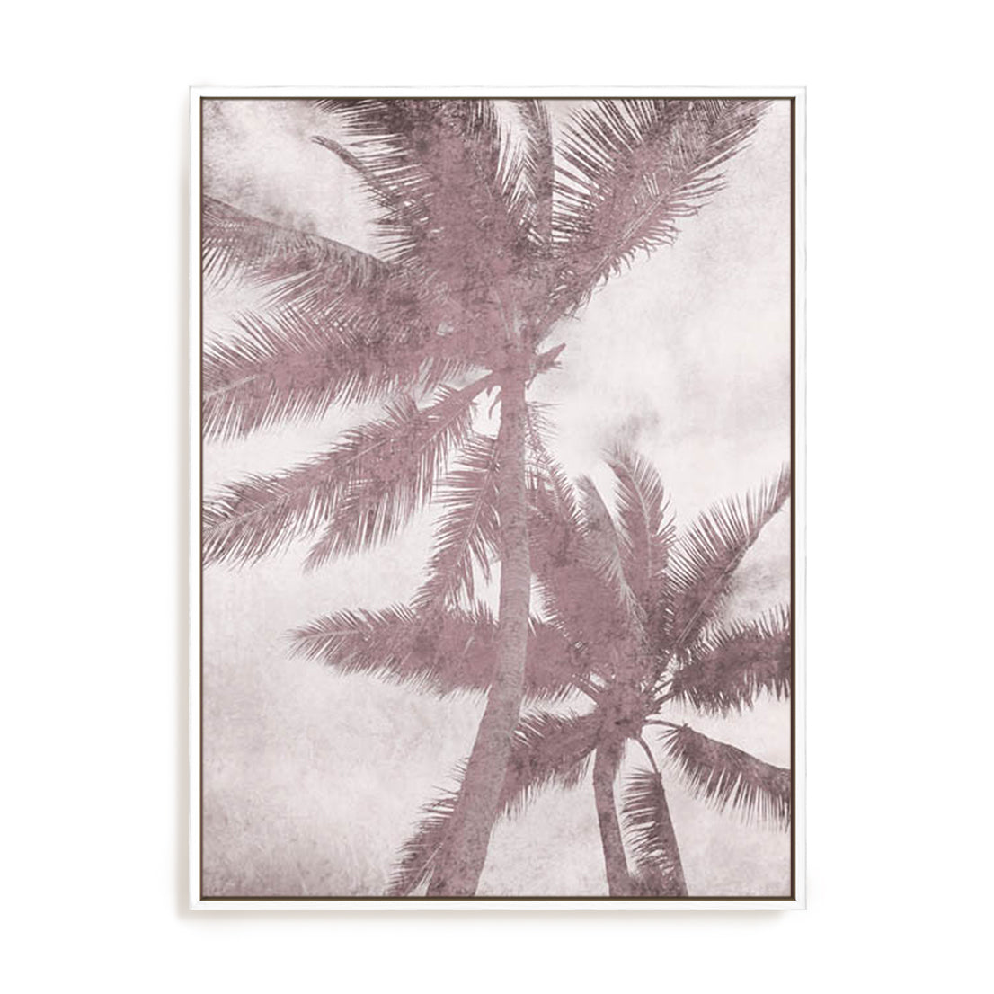 Beachscape Pink Palms I Wall Art