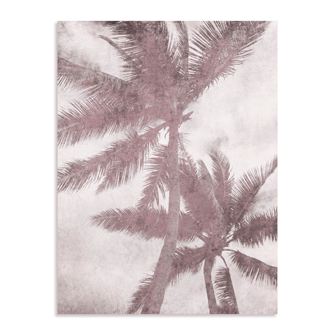 Beachscape Pink Palms I Wall Art