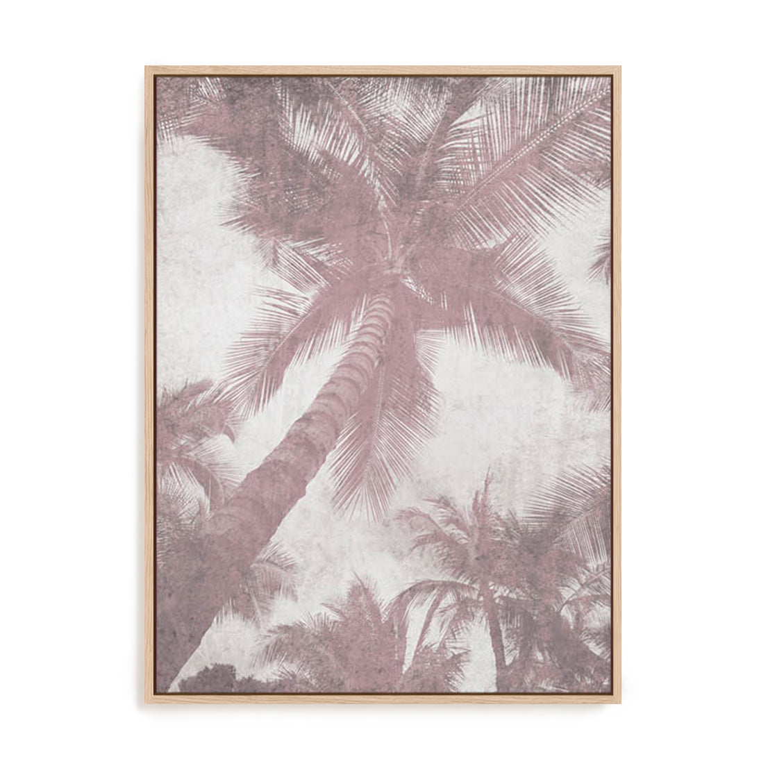 Beachscape Pink Palms II Wall Art