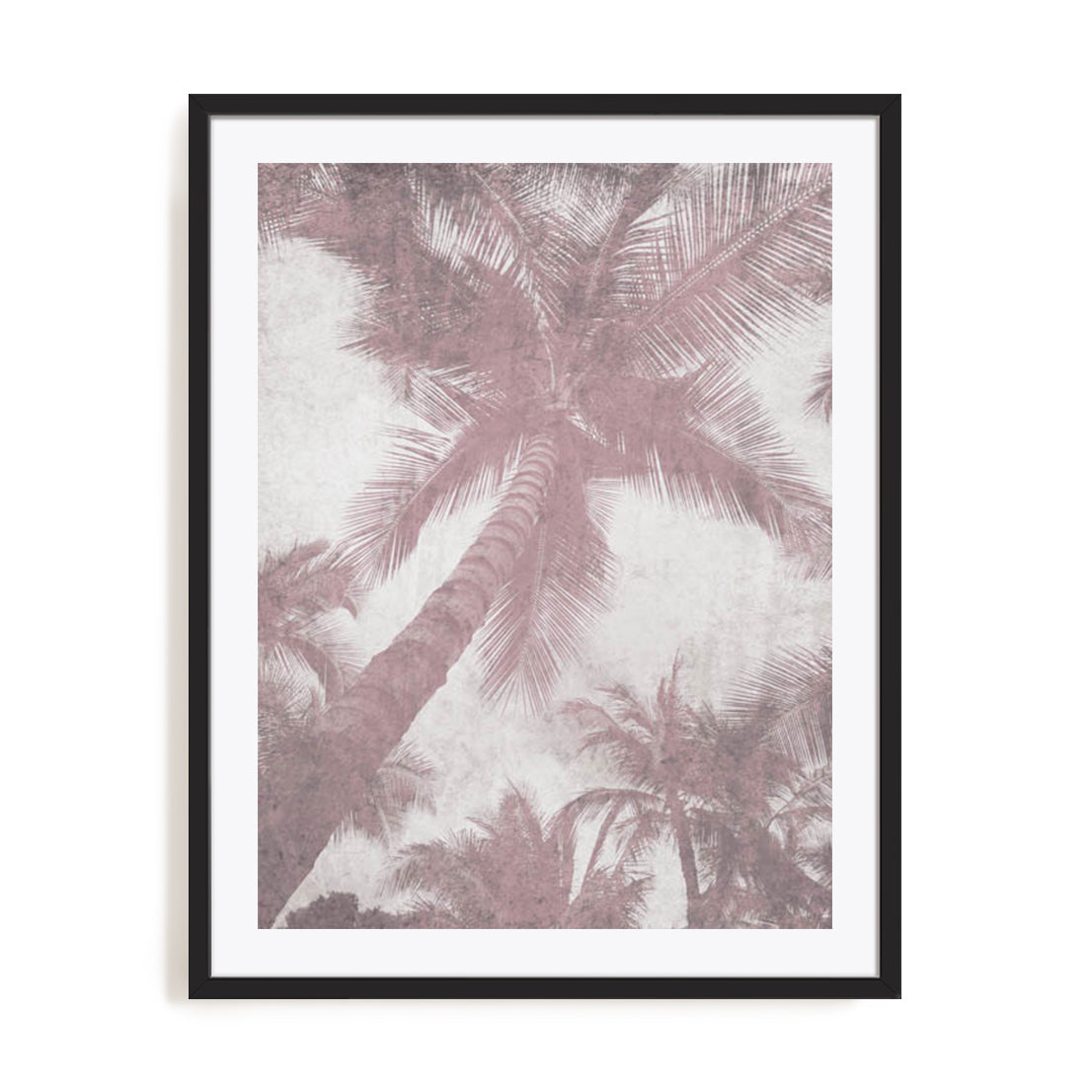 Beachscape Pink Palms II Wall Art