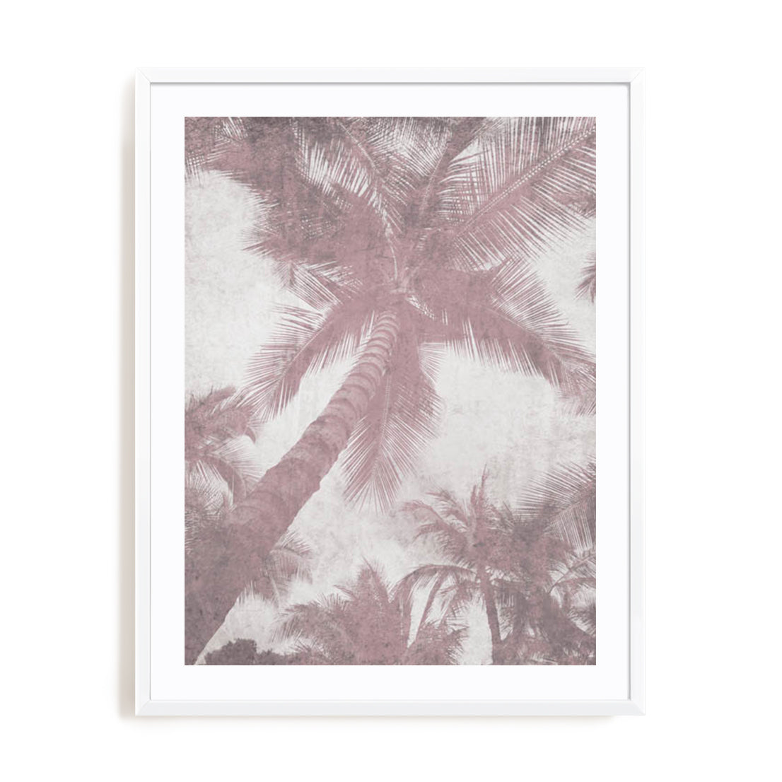 Beachscape Pink Palms II Wall Art