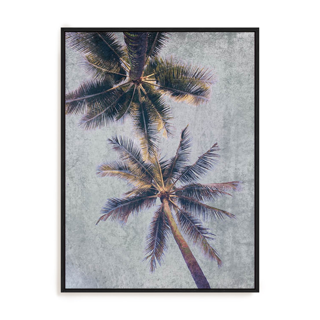 Beachscape Brown Palms Wall Art