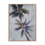 Beachscape Brown Palms Wall Art