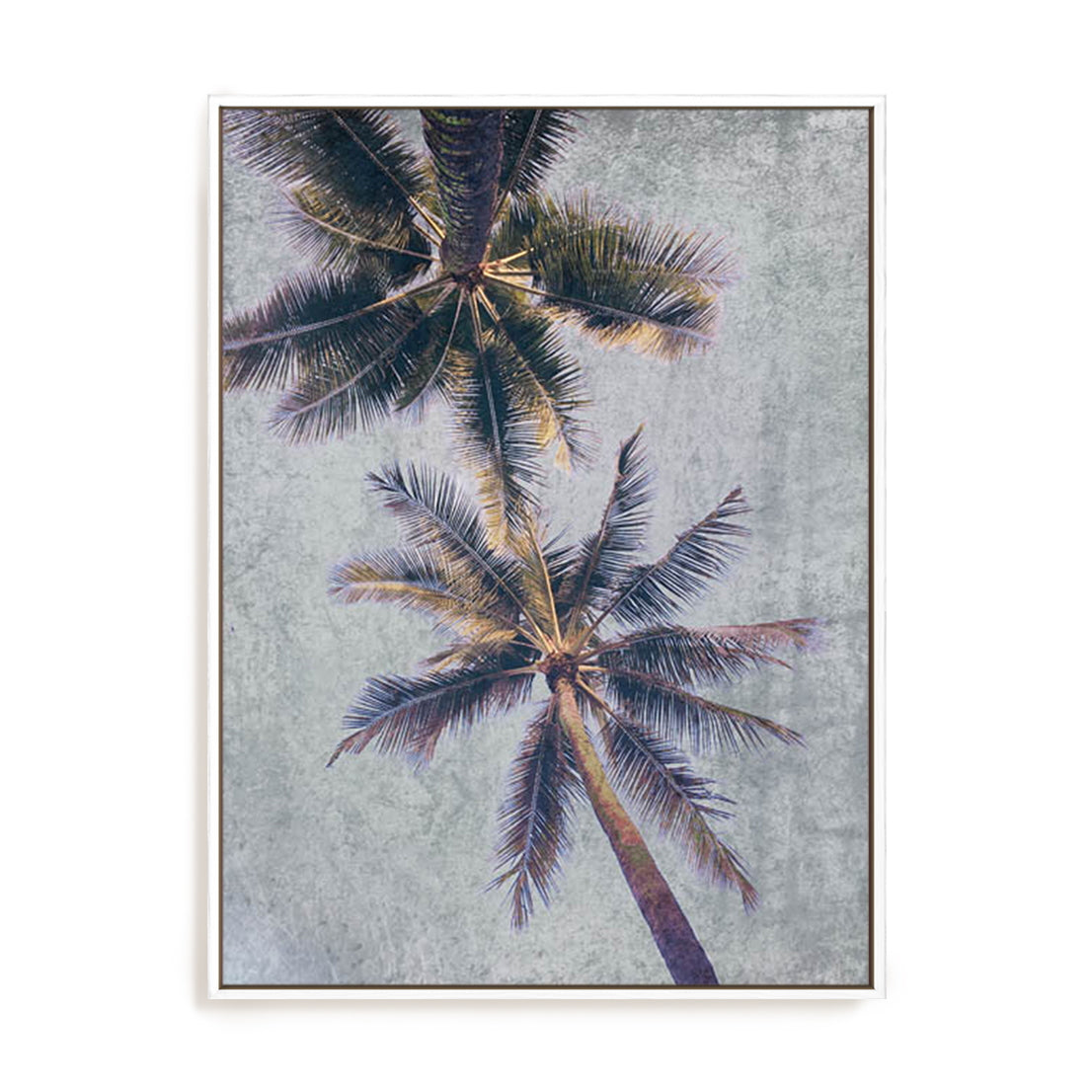 Beachscape Brown Palms Wall Art