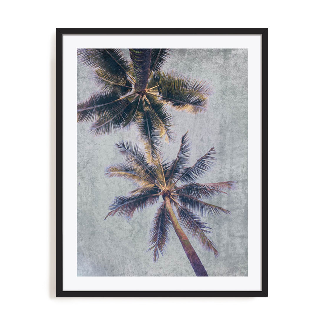 Beachscape Brown Palms Wall Art