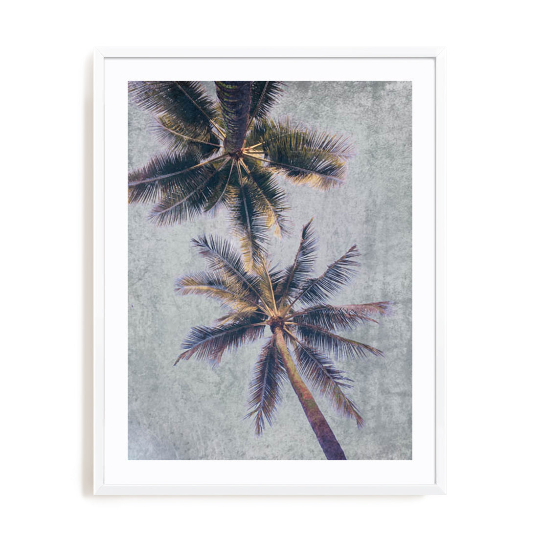 Beachscape Brown Palms Wall Art