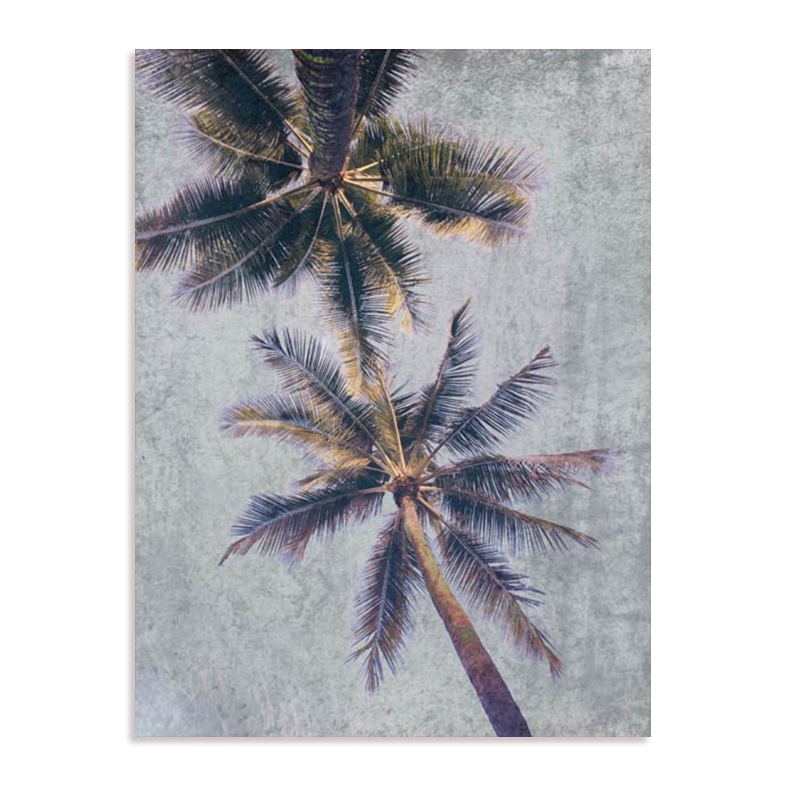 Beachscape Brown Palms Wall Art