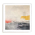 The Melody And Vibes Contemporary Landscape II Wall Art #oran_white-white-border